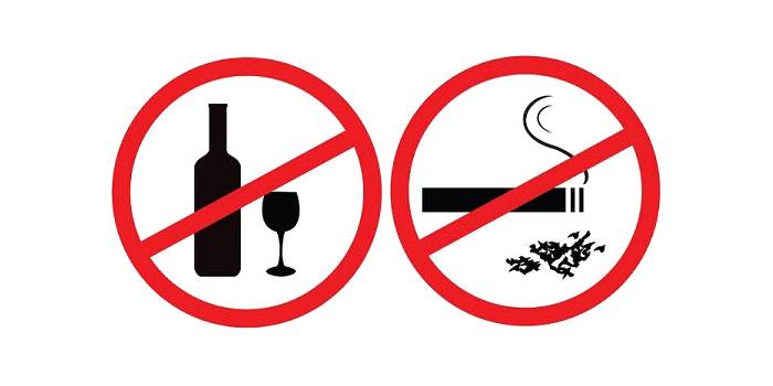 Знаки, запрещающие алкоголь и курение