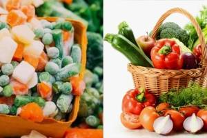 Какие овощи лучше – свежие или замороженные