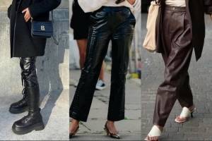 7 советов по стилю кожаных брюк