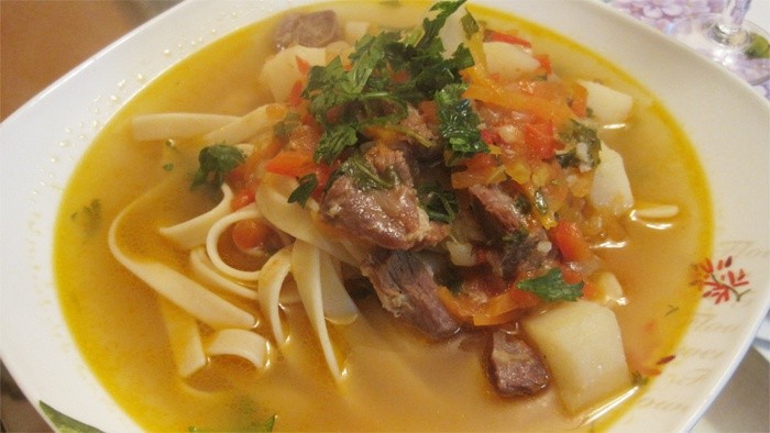 Приготовление лагмана с курицей в домашних условиях пошагово с