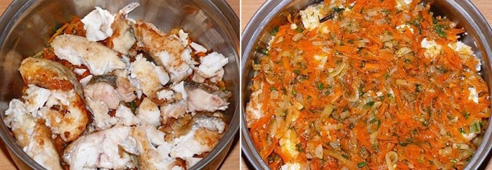 Треска в маринаде