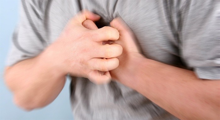 Сердечный приступ у мужчины