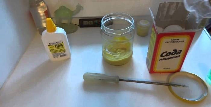 Как сделать лизуна без клея пва из соды
