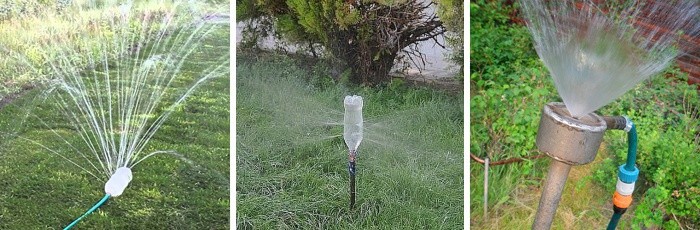 Разбрызгиватели воды для полива своими руками Разбрызгиватели воды для полива своими руками
