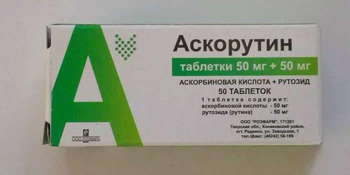 Аскорутин для укрепления сосудов в носу
