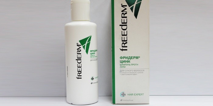 Эффективный шампунь от перхоти с цинком