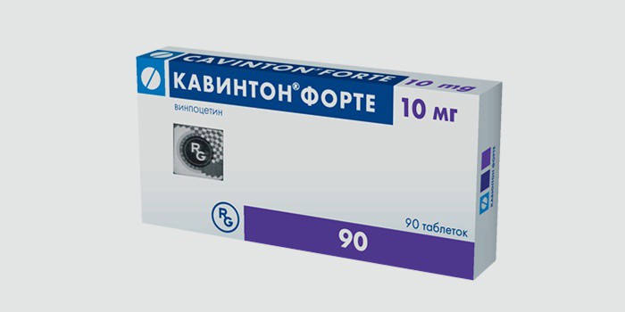 Кавинтон для расширения сосудов головного мозга