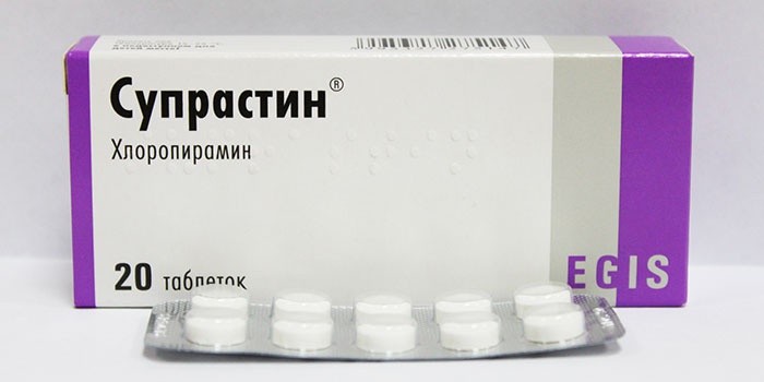 Лекарство от аллергии для ребенка - Супрастин
