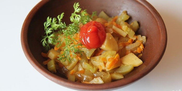 Как сделать рагу из кабачка и картофеля Как сделать рагу из кабачка и картофеля