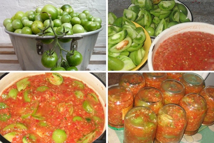 Что можно приготовить из зеленых помидор на зиму быстро и легко