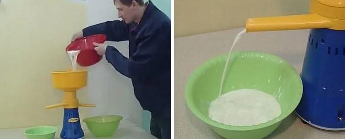 Как сделать масло из молока в сепараторе Как сделать масло из молока в сепараторе