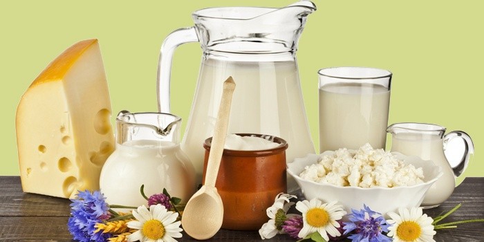 Молочные продукты