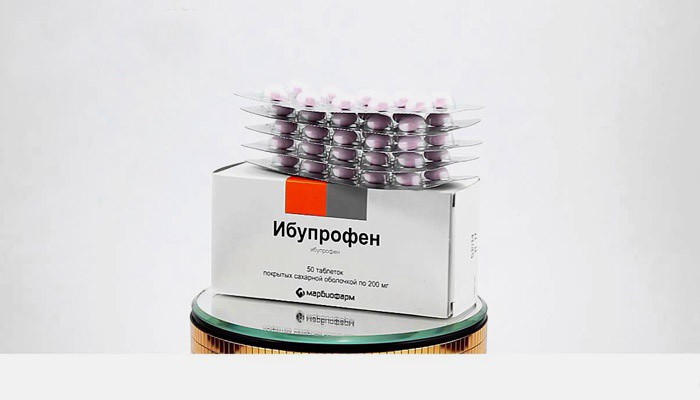Ибупрофен от боли при шпоре