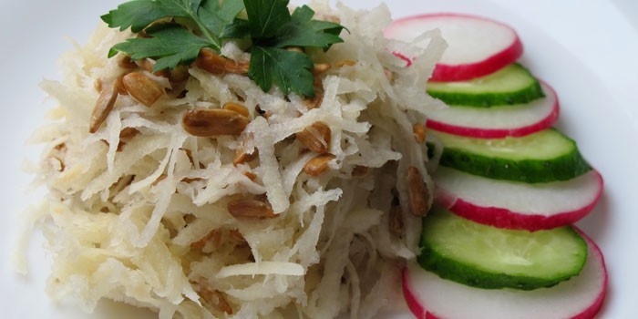 Салат из кольраби капусты рецепты простые и вкусные Салат из кольраби капусты рецепты простые и вкусные