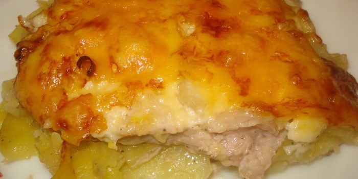Мясо по-французски с картошкой в духовке - рецепты с фото