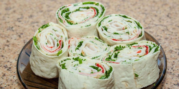 Вкусные закуски с лавашом на праздничный стол рецепты простые