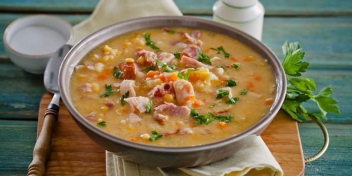 Гороховый суп с курицей рецепты