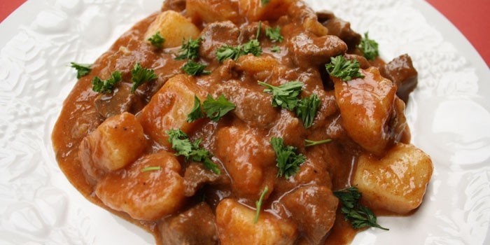 Как приготовить подлив мясом
