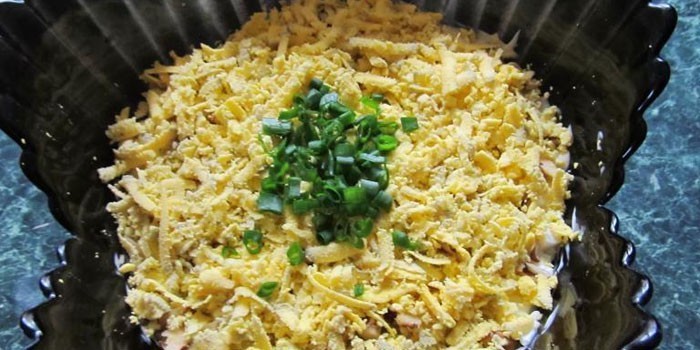 Салат нежность рецепт с черносливом и курицей Салат нежность рецепт с черносливом и курицей