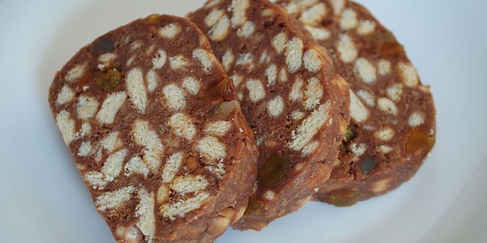 Рецепт колбаски из какао