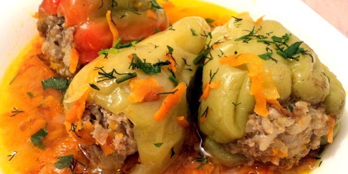 Фаршированные перцы в мультиварке - как приготовить по вкусным пошаговым рецептам блюдо с фото