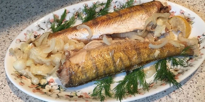 Судак в духовке, запеченный в фольге целиком и кусочками, рецепты приготовления вкусной рыбы