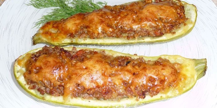 Лодочки из кабачков с фаршем пошаговый рецепт Лодочки из кабачков с фаршем пошаговый рецепт