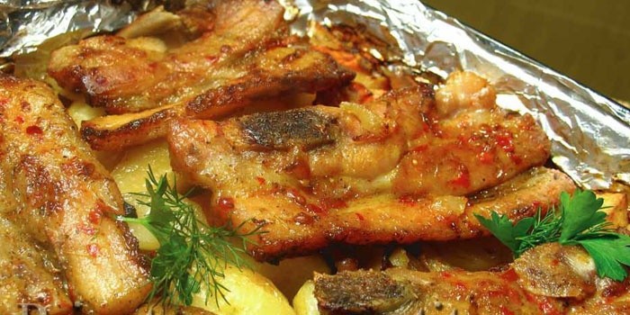 Картошка тушеная в фольге в духовке рецепт 185