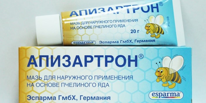Согревающая мазь для мышц Апизартрон