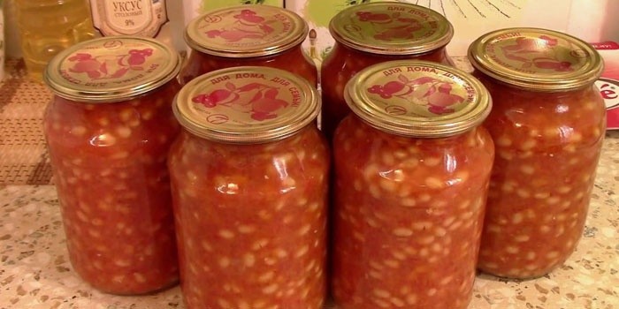 Рецепт салата из фасоли с овощами на зиму Рецепт салата из фасоли с овощами на зиму