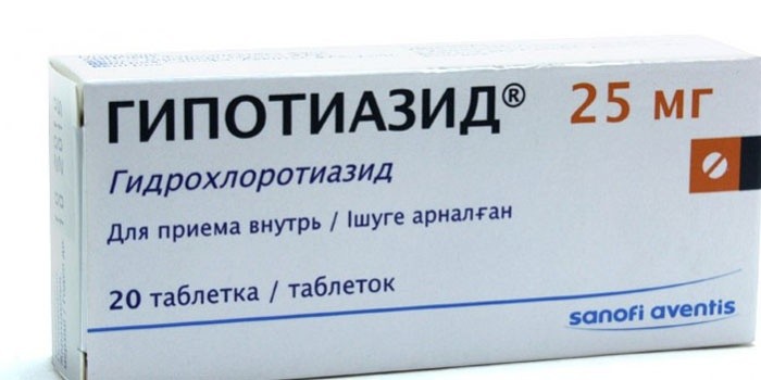 Таблетки Гипотиазид