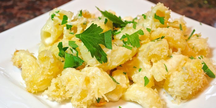 Макароны с сыром - вкусные рецепты приготовления в духовке или в сырном соусе с фото