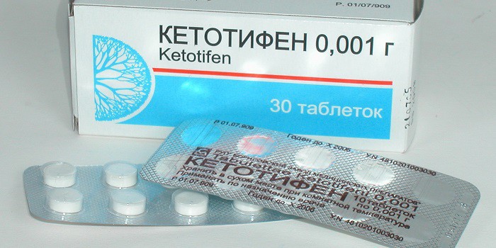 Препарат Кетотифен