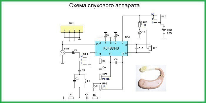 К538ун2 схема слухового аппарата К538ун2 схема слухового аппарата
