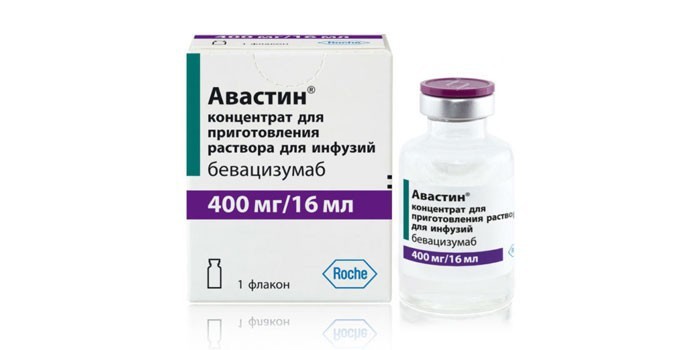 Концентрат для приготовления раствора Авастин во флаконах