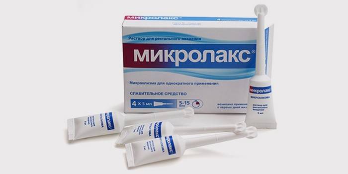 Микролакс от запора у грудничка