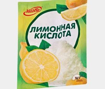 Лимонная кислота как альтернатива белизне