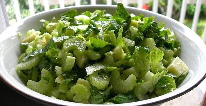 Салат из сельдерея