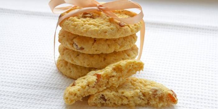 Печенье из овсяных хлопьев без муки и масла