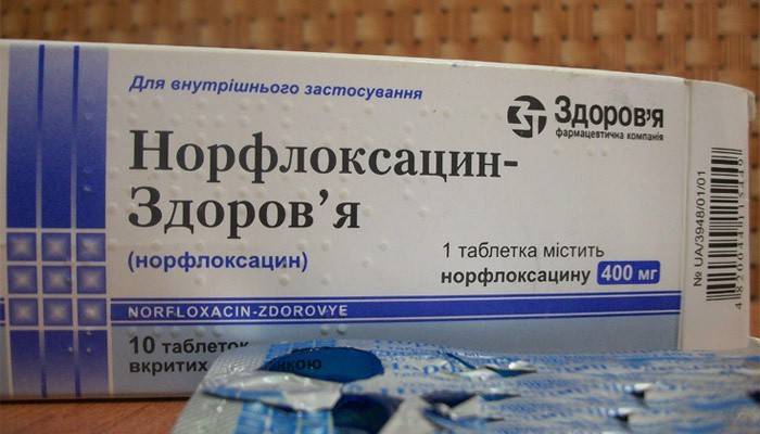 Норфлоксацин для лечения жжения в мочеиспускательном канале у мужчин