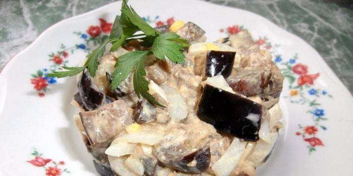 Яйца с синенькими