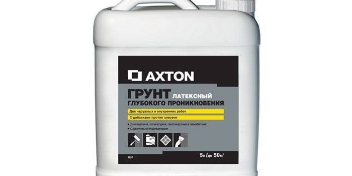 Латоксный грунт глубокого проникновения Акстон