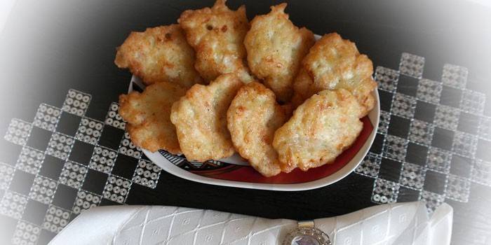 Филе жареное