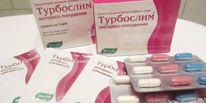 Турбослим экспресс-похудение в упаковке