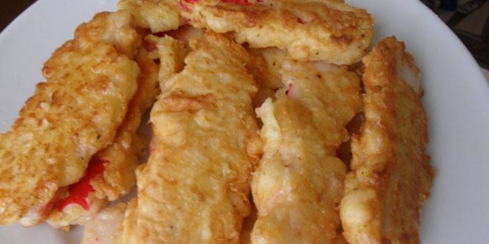 Сырно-крабовая закуска