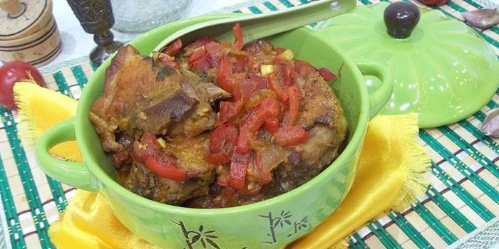 Чахохбили из духовки