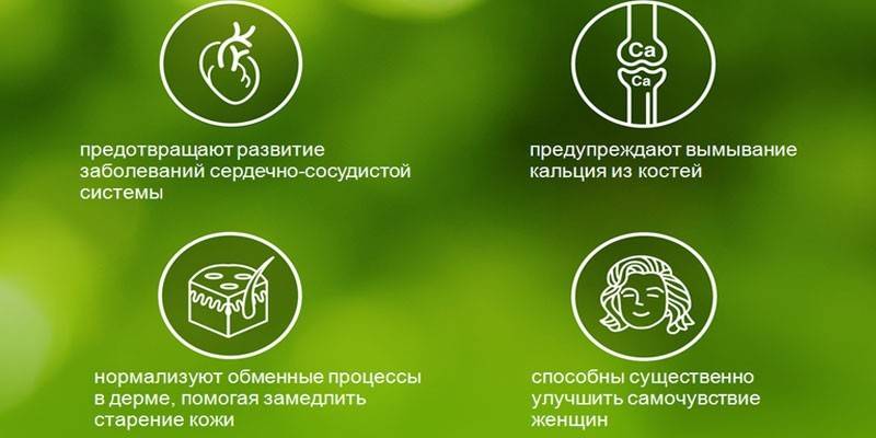 Польза фитоэстрогенов