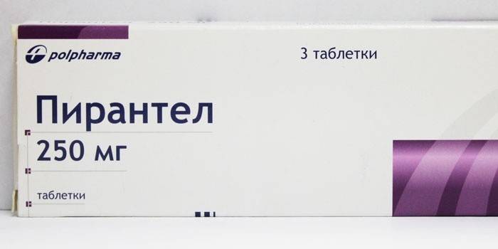Таблетки Пирантел