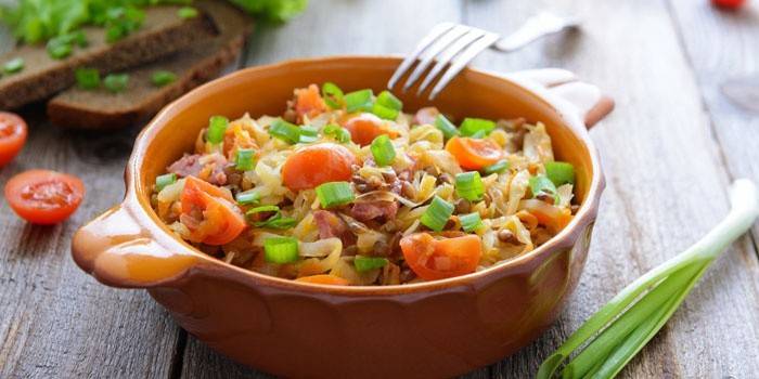 Рагу с мясом и овощами
