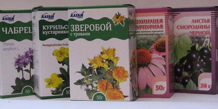 Травы для потенции в упаковках